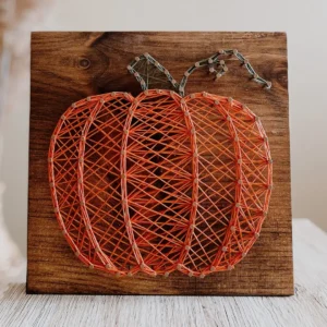 Pumpkin Diy String Art Kit